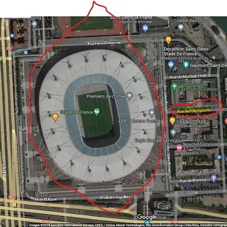 Appartement Sur Et Garage Au Stade De France A 2 Mn De Paris, 20 De Roissy Cdg Et 30 De La Defense Animaux Bienvenus Saint-Denis  Buitenkant foto