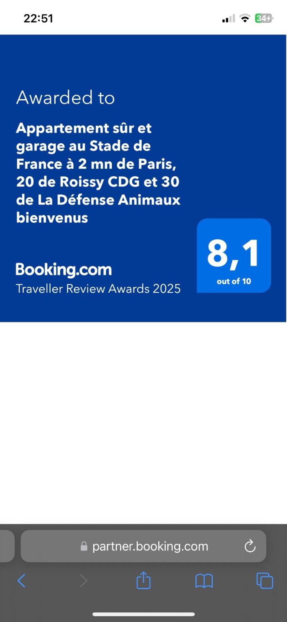 Sur Et Garage Au Stade De France A 2 Mn De Paris, 20 De Roissy Cdg Et 30 De La Defense Animaux Bienvenus *